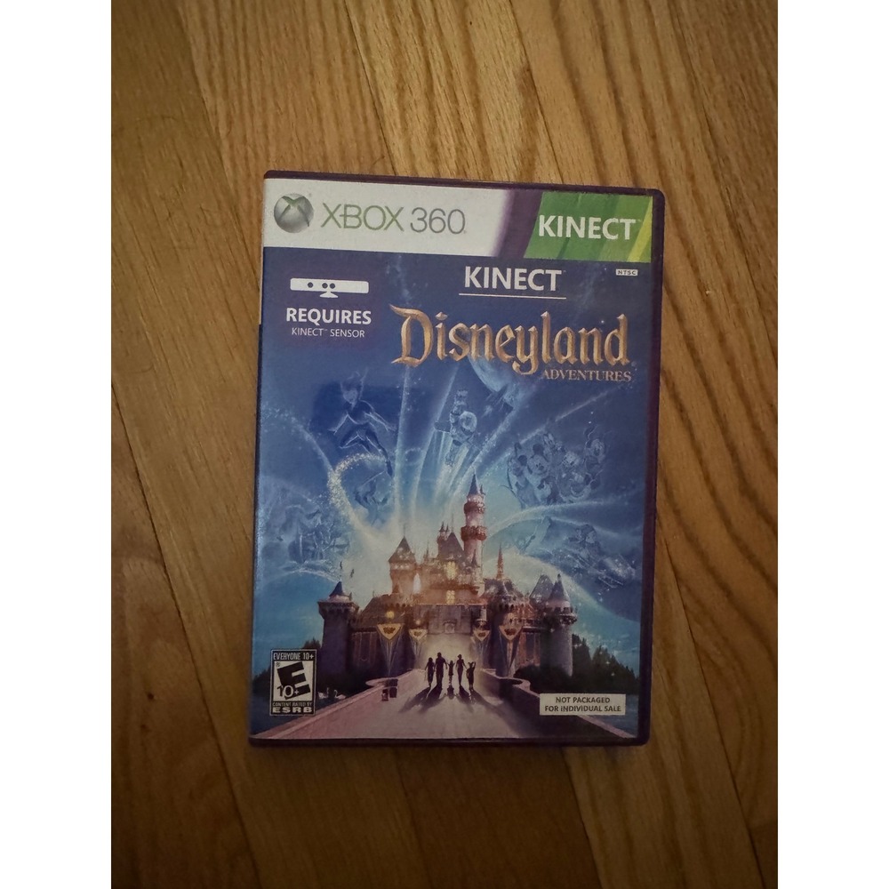 Kinect Disneyland Adventures Xbox 360 Game Microsoft Disney Motion Control